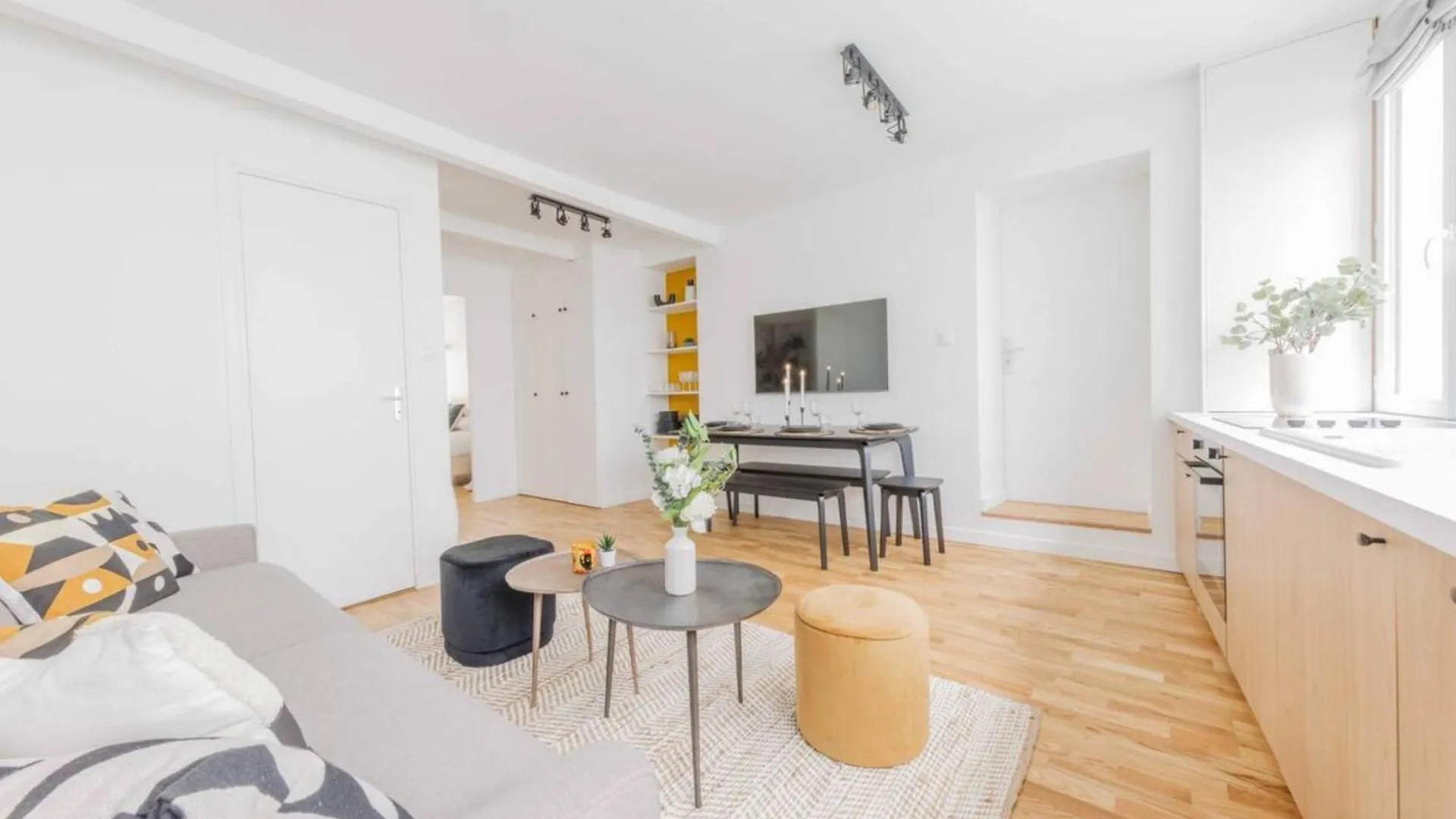 Suite-Appartement 4Stars Pour 6 A 10 Min Du Marais باريس شقة